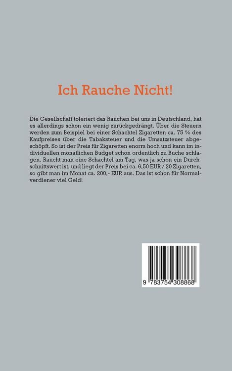 Produktbild: Ich rauche nicht!