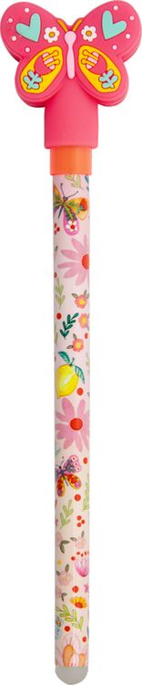 Produktbild: Gelstift mit Schmetterlingstopper / Prinzessin Lillifee