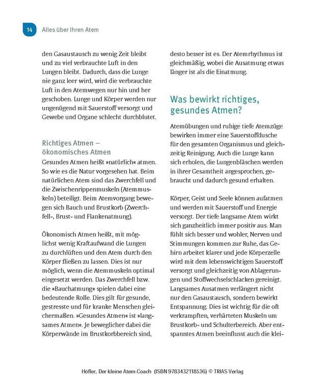 Produktbild: Der kleine Atem-Coach
