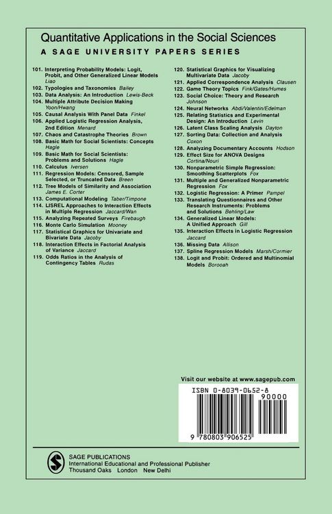 Produktbild: Tests of Significance 4