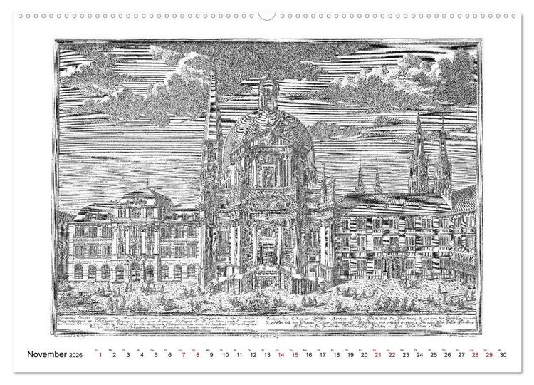 Produktbild: W&uuml;rzburg in alten Bildern (Wandkalender 2026 DIN A2 quer), CALVENDO Monatskalender