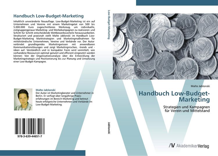 Produktbild: Handbuch Low-Budget-Marketing
