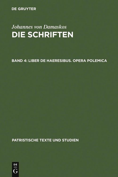 Produktbild: Liber de haeresibus. Opera polemica