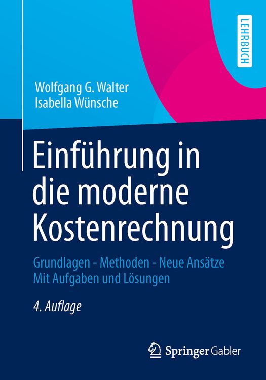 Produktbild: Einf&uuml;hrung in die moderne Kostenrechnung