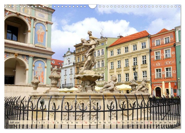 Produktbild: Posen - Traumhaftes Reiseziel in Polen (Wandkalender 2026 DIN A3 quer), CALVENDO Monatskalender