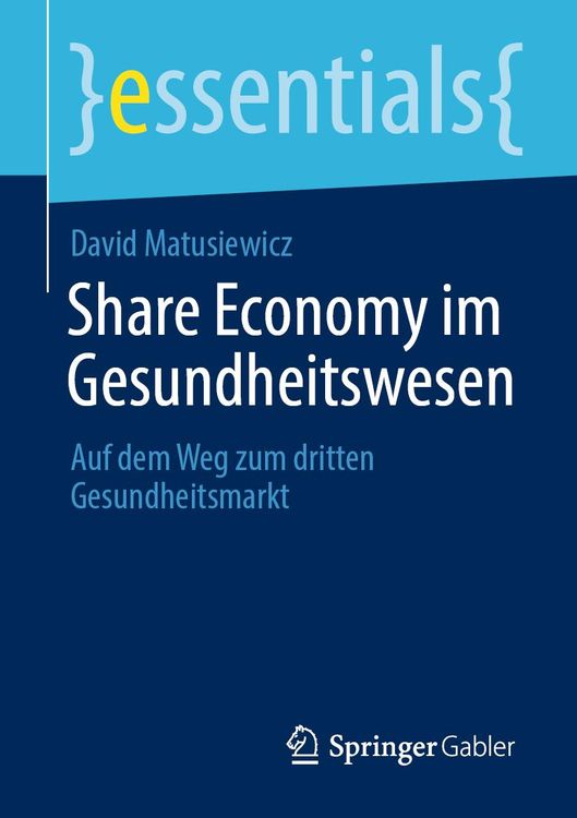 Produktbild: Share Economy im Gesundheitswesen