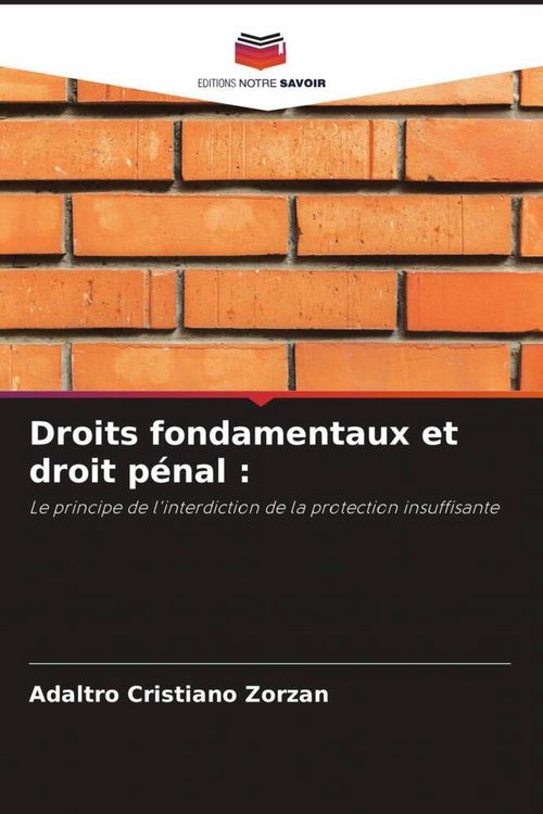 Produktbild: Droits fondamentaux et droit p&eacute;nal :