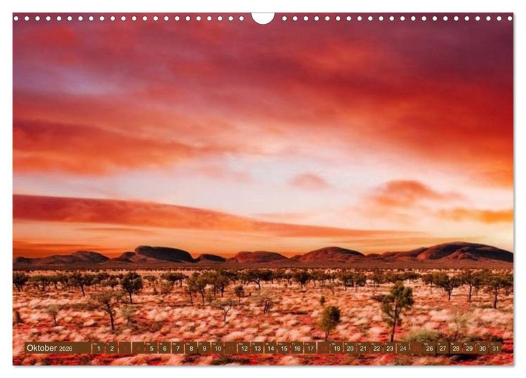 Produktbild: Australien &bull; Impressionen (Wandkalender 2026 DIN A3 quer), CALVENDO Monatskalender