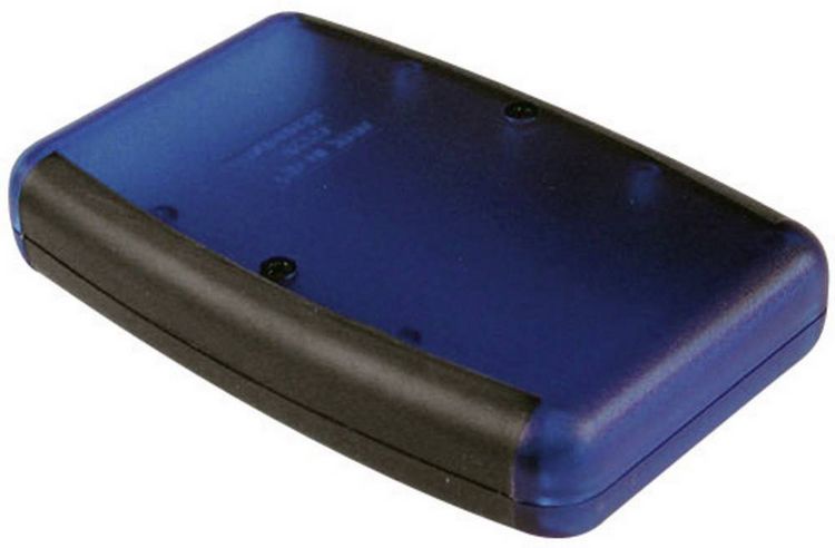 Produktbild: Hammond Electronics 1553CBK Hand-Geh&auml;use 117 x 79 x 33 Polystyrol (EPS) Schwarz 1St.