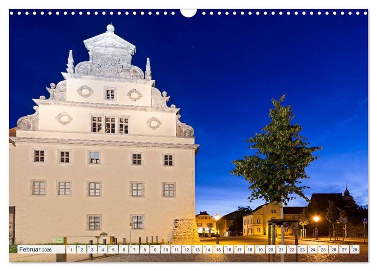 Produktbild: Lutherstadt Wittenberg - Die Wirkst&auml;tte des rebellischen Martin Luther (Wandkalender 2026 DIN A3 quer), CALVENDO Monatskalender