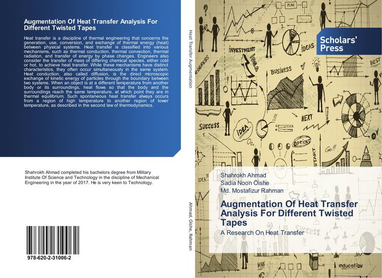 Produktbild: Augmentation Of Heat Transfer Analysis For Different Twisted Tapes