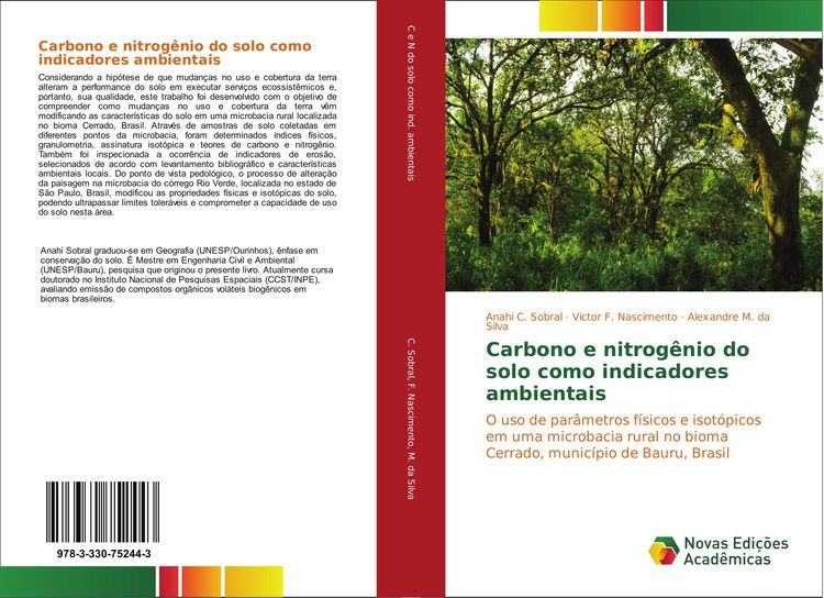 Produktbild: Carbono e nitrog&ecirc;nio do solo como indicadores ambientais