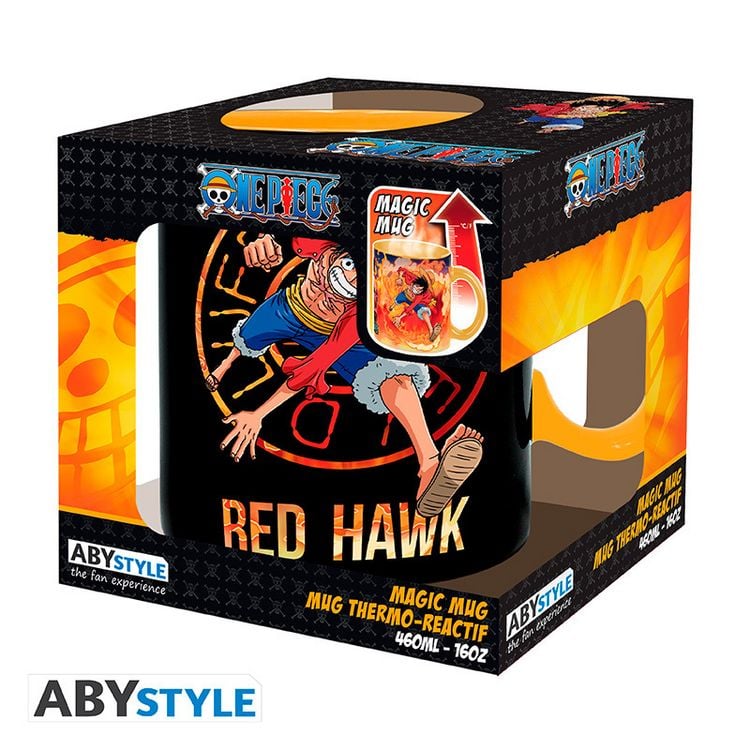 Produktbild: ONE PIECE - Mug Heat Change - 460 ml - Luffy & Sabo-cardboard box