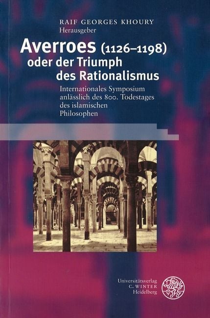 Produktbild: Averroes (1126-1198) oder der Triumph des Rationalismus