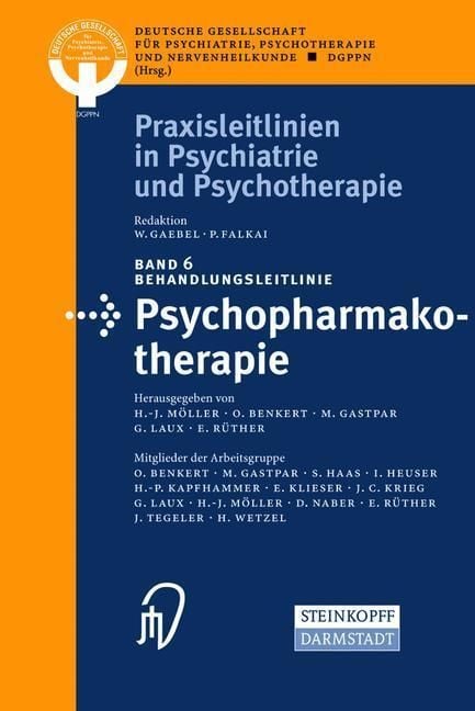 Produktbild: Behandlungsleitlinie Psychopharmakotherapie