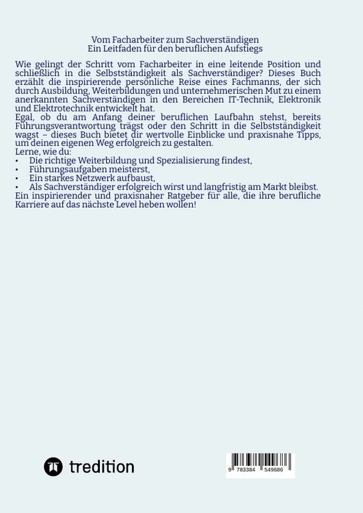 Produktbild: Vom Facharbeiter zum Sachverst&auml;ndigen
