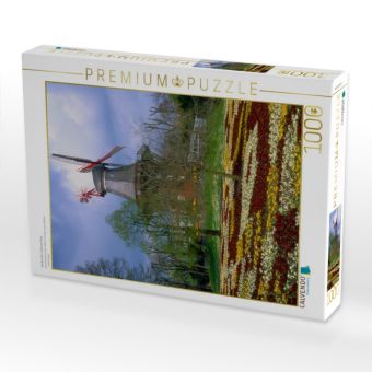 Produktbild: CALVENDO Puzzle Windm&uuml;hle in Bremer Park | 1000 Teile Lege-Gr&ouml;&szlig;e 64x48cm Foto-Puzzle f&uuml;r gl&uuml;ckliche Stunden