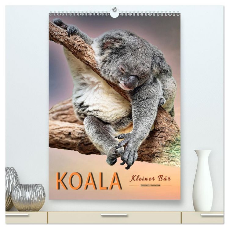 Produktbild: Koala, kleiner B&auml;r (hochwertiger Premium Wandkalender 2026 DIN A2 hoch), Kunstdruck in Hochglanz