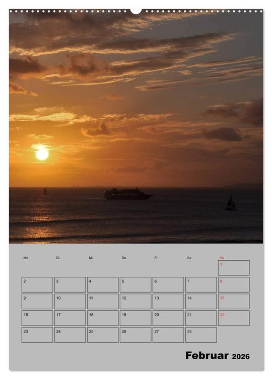 Produktbild: Hawaii - Land of Aloha (Wandkalender 2026 DIN A2 hoch), CALVENDO Monatskalender
