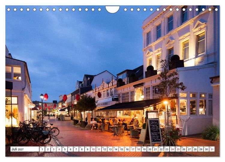 Produktbild: Norderney - Momente einer Reise (Wandkalender 2027 DIN A4 quer), CALVENDO Monatskalender
