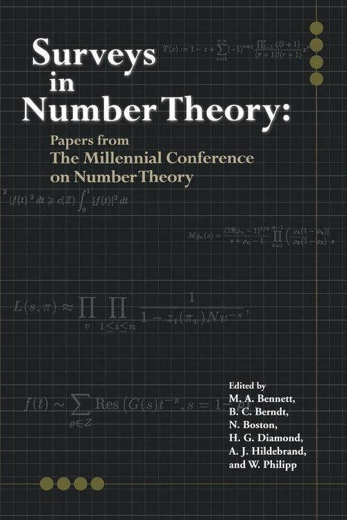 Produktbild: Surveys in Number Theory