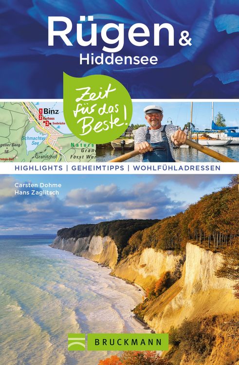 Produktbild: Bruckmann Reisef&uuml;hrer R&uuml;gen und Hiddensee: Zeit f&uuml;r das Beste