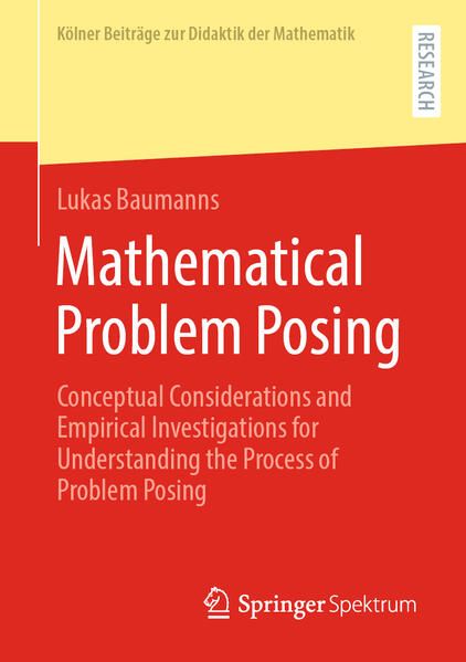 Produktbild: Mathematical Problem Posing