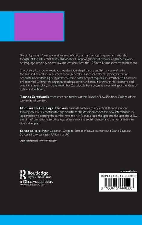 Produktbild: Giorgio Agamben