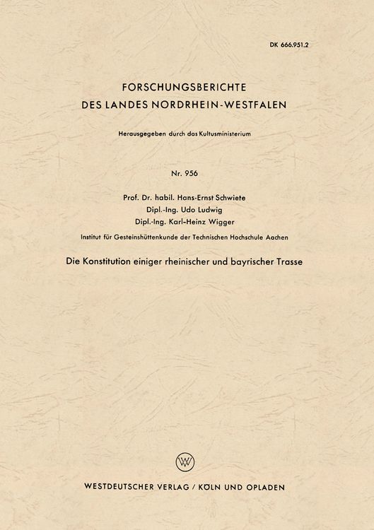 Produktbild: Die Konstitution einiger rheinischer und bayrischer Trasse