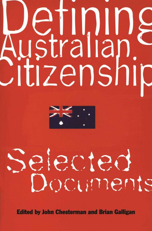 Produktbild: Defining Australian Citizenship