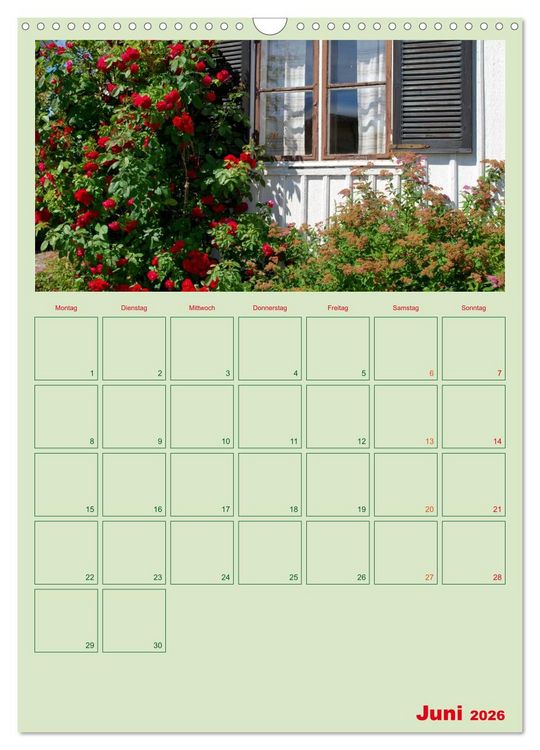Produktbild: Gartenplaner (Wandkalender 2026 DIN A3 hoch), CALVENDO Monatskalender