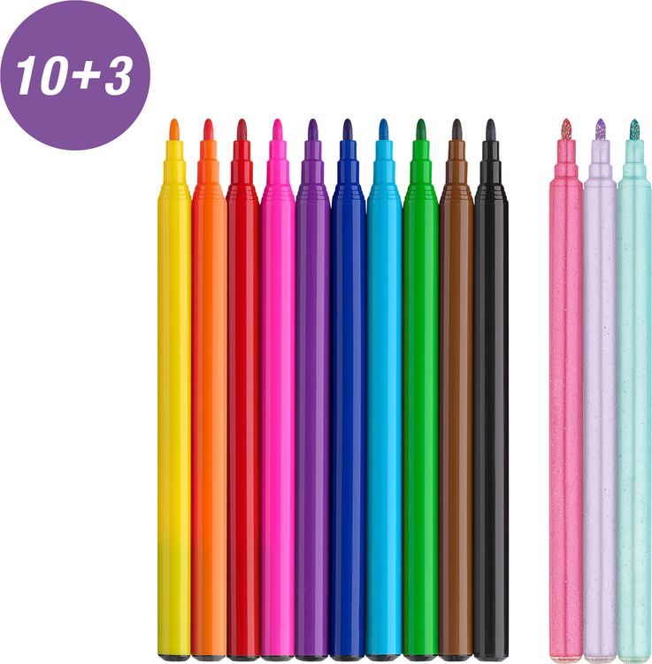 Produktbild: Faber-Castell Filzstift Einhorn 10+3 +Sticker