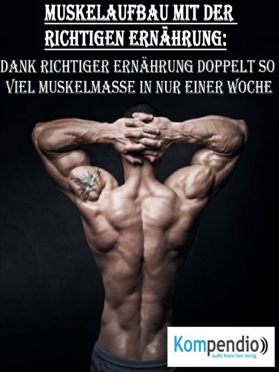 Produktbild: Muskelaufbau mit der richtigen Ern&auml;hrung