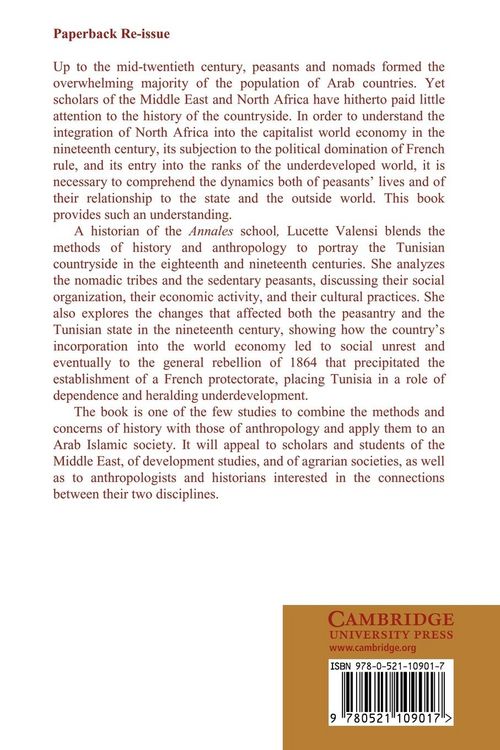 Produktbild: Tunisian Peasants in the Eighteenth and Nineteenth Centuries