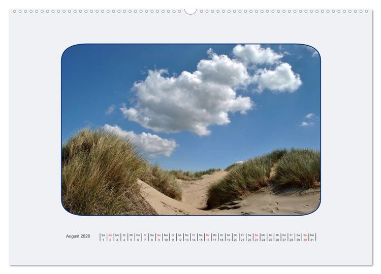 Produktbild: Ouddorp Spezial / Bilder von einer holl&auml;ndischen Nordseeinsel (hochwertiger Premium Wandkalender 2026 DIN A2 quer), Kunstdruck in Hochglanz