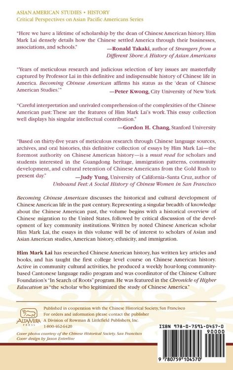 Produktbild: Becoming Chinese American