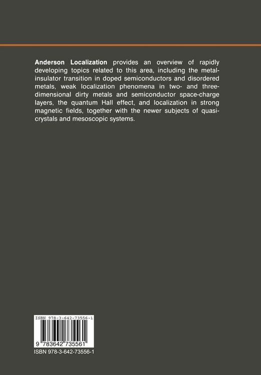 Produktbild: Anderson Localization