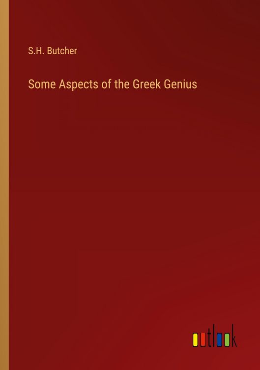 Produktbild: Some Aspects of the Greek Genius