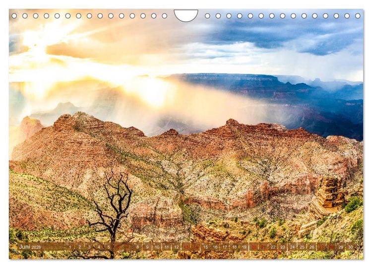 Produktbild: Atemberaubendes Amerika - Die sch&ouml;nsten Nationalparks im Westen der USA (Wandkalender 2026 DIN A4 quer), CALVENDO Monatskalender