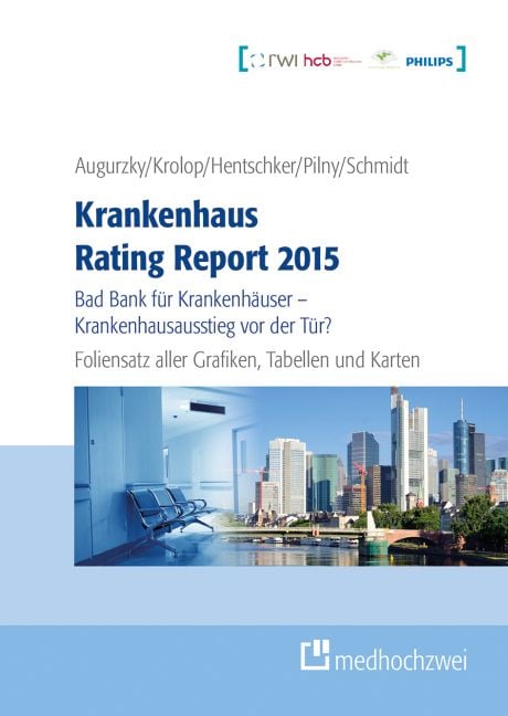 Produktbild: Krankenhaus Rating Report 2015 - Foliensatz-CD Schaubilder, Karten, Tabellen