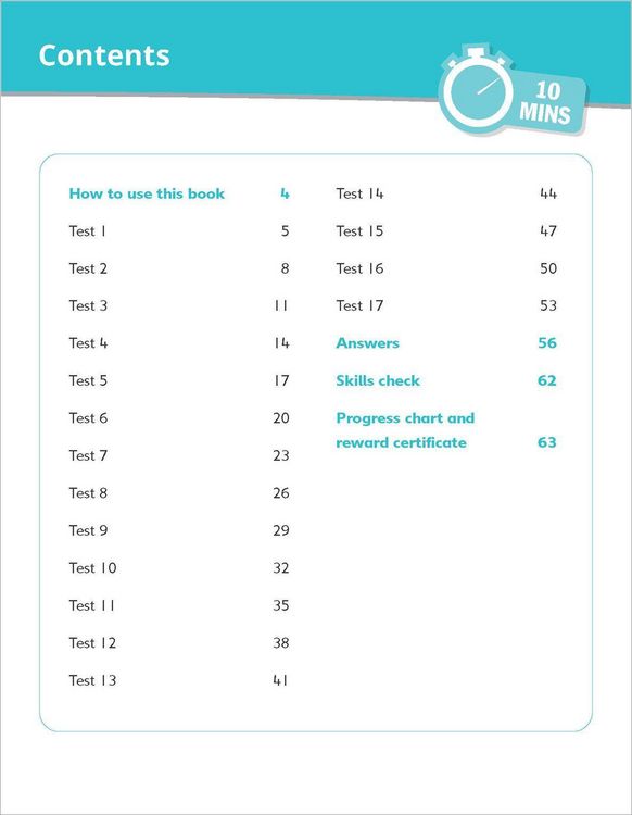 Produktbild: Mental Maths 10-Minute Tests Ages 5-7