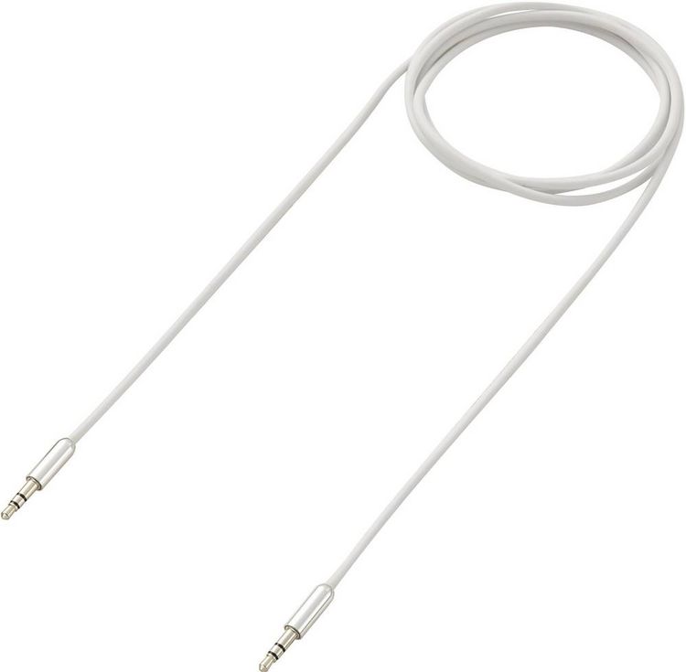Produktbild: SpeaKa Professional SP-7870096 Klinke Audio Anschlusskabel [1x Klinkenstecker 3.5 mm - 1x Klinkenstecker 3.5 mm] 3.00 m Wei&szlig; SuperSoft-Ummantelung