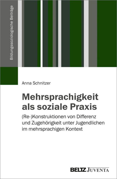 Produktbild: Mehrsprachigkeit als soziale Praxis