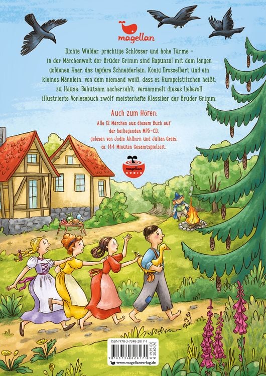 Märchen Brüder Grimm Meisterhafte Märchen der Brüder Grimm, mit MP3-CD