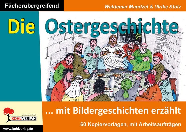 Produktbild: Die Ostergeschichte mit Bildergeschichten erz&auml;hlt