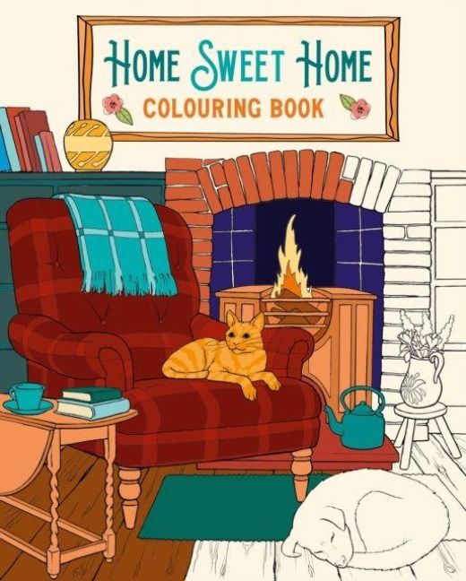 Produktbild: Home Sweet Home Colouring Book