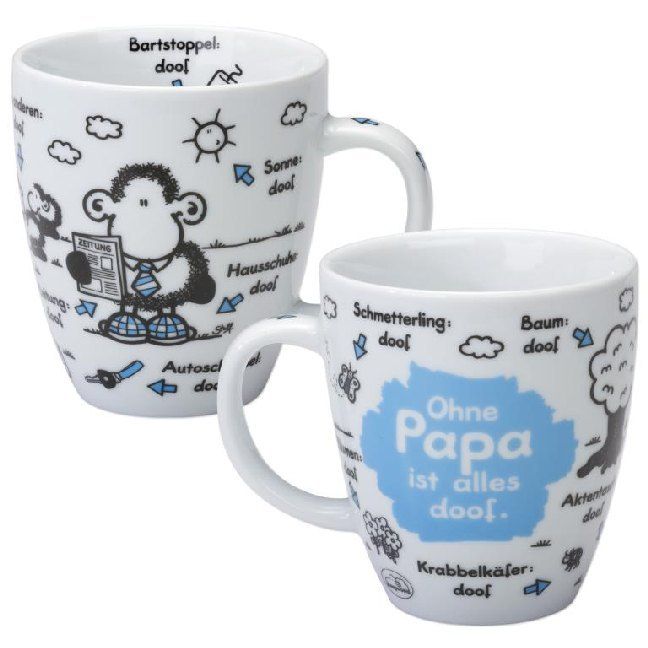Produktbild: Tasse Ohne Papa ist alles doof