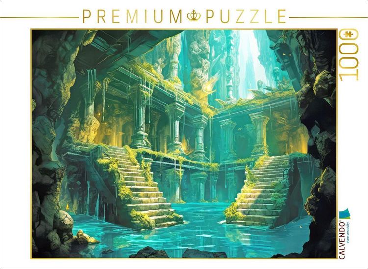Produktbild: CALVENDO Puzzle Ruinen der versunkenen Zivilisationen | 1000 Teile Lege-Gr&ouml;&szlig;e 64x48cm Foto-Puzzle f&uuml;r gl&uuml;ckliche Stunden