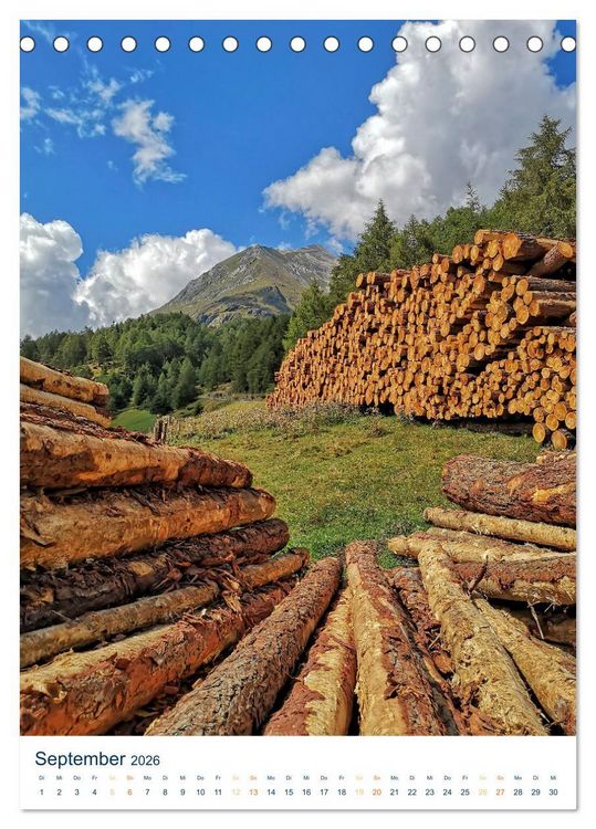 Produktbild: Sommer in &Ouml;sterreich - sonnige Tage in den Bergen (Tischkalender 2026 DIN A5 hoch), CALVENDO Monatskalender