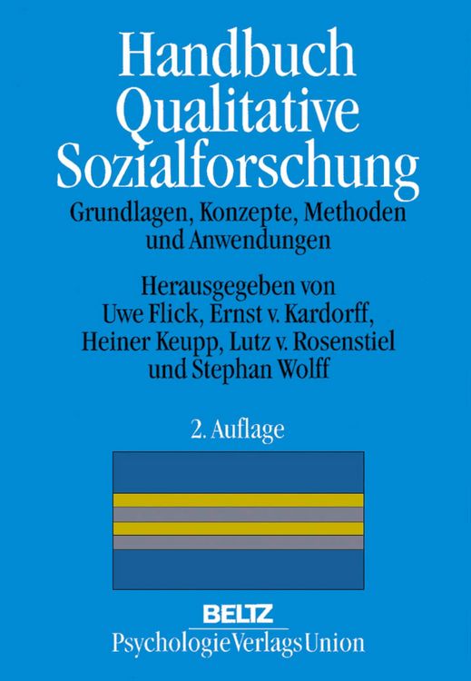Produktbild: Handbuch Qualitative Sozialforschung
